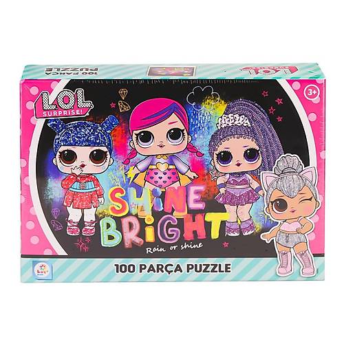 LOL0055 LOL 100 Par�a Puzzle -La�okids