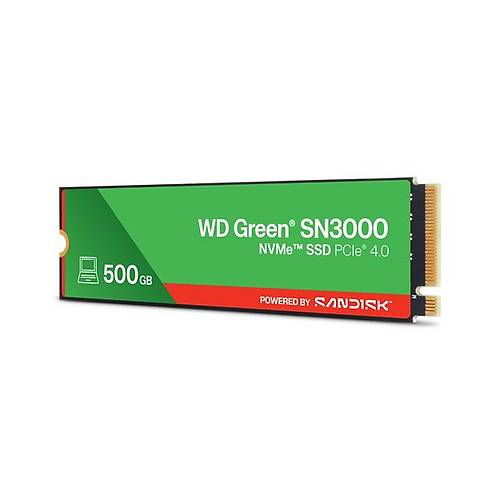 WD Green SN3000 NVMe SSD - 500GB