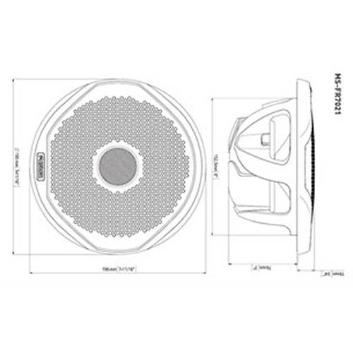 Fusion MS-FR7021 Marin Hoparlr