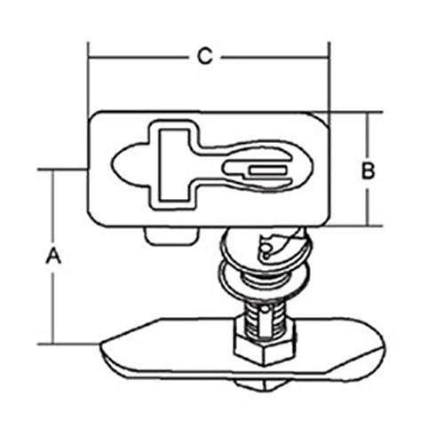 Gmme kulp, kare 79X96mm