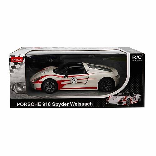 70710 1:14 Uzaktan Kumandal� Porsche 918 Spyder Weissach I��kl� Araba 32 cm