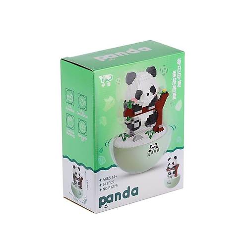 P1275 Panlos Panda 543 Par�a Blok Seti -Vagon life