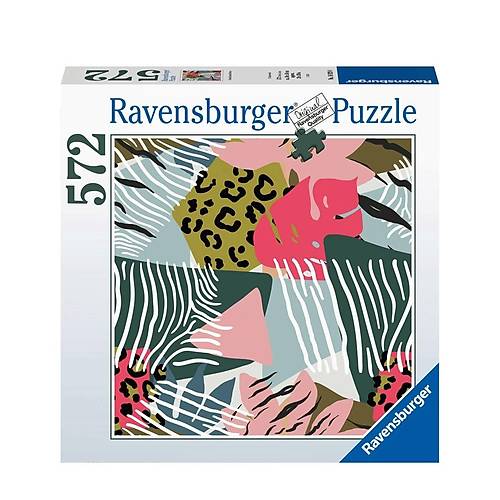 169290 Ravensburger Hayvan Desenleri 572 Par�a Puzzle