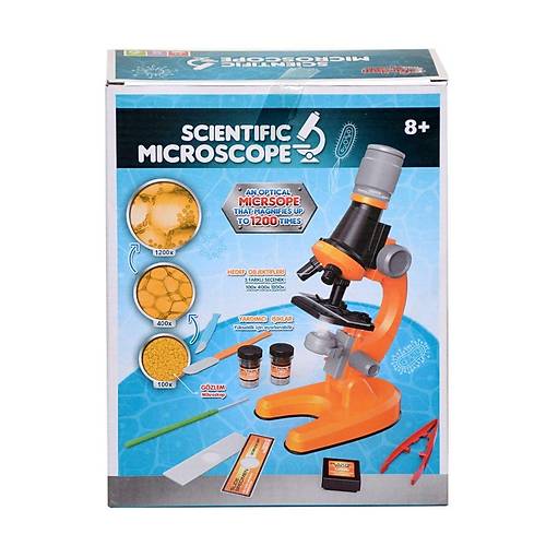 KM-1012A-1 1013A-1 I��kl� Objektif Bilim Mikroskopu -Vardem