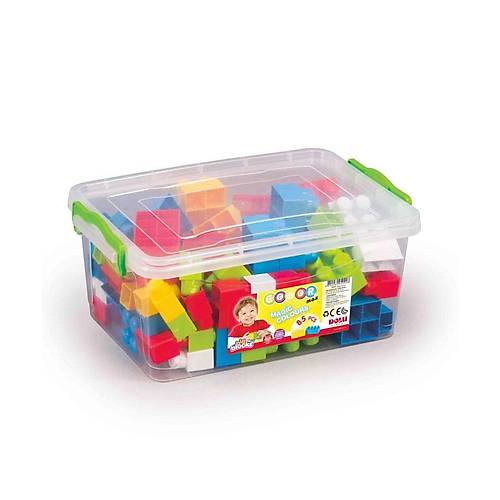 5090 Sand�kta B�y�k Renkli Bloklar 85 Par�a -Dolu
