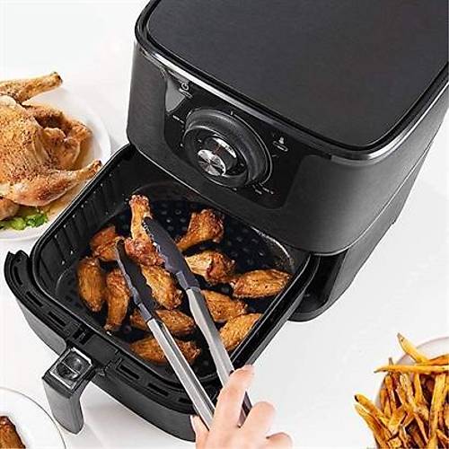 BUFFER Renkli Isya Dayankl Ykanlabilir Silikon Frn Ve Airfryer Yuvarlak Piirme Mat 23 Cm