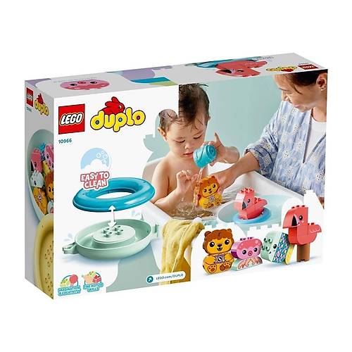 10966 Lego Duplo - Banyo Zaman� E�lencesi: Y�zen Hayvan Adas� 20 par�a +1,5 ya�
