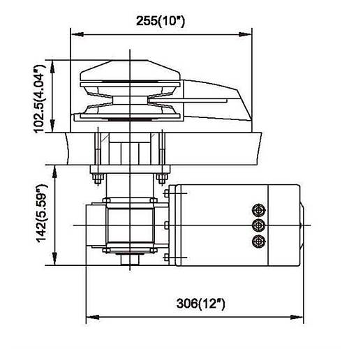 BADA C1512 IRGAT, 12V - 1500W, 8MM