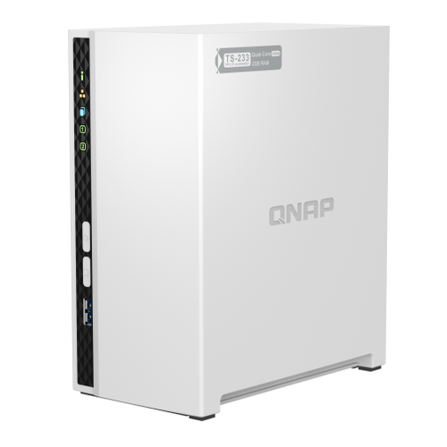 QNAP TS-233 2 YUVALI 2GB DEPOLAMA NTES (Resmi Distribtr Garantili)