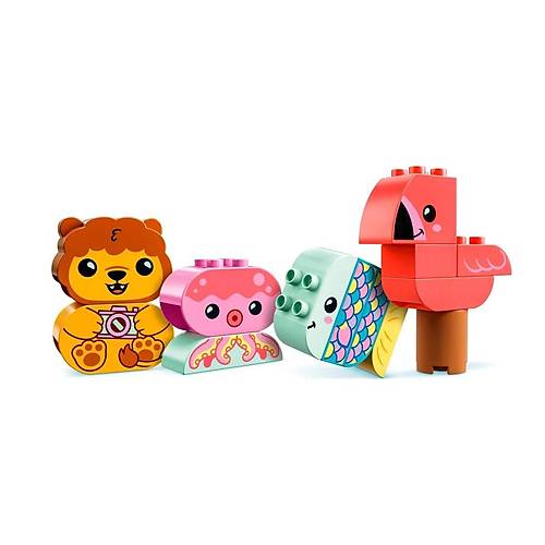 10966 Lego Duplo - Banyo Zaman� E�lencesi: Y�zen Hayvan Adas� 20 par�a +1,5 ya�