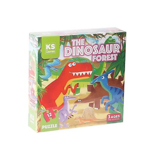 PRS 32703 The Dinosaur Forest Pre School Puzzle 12 Par�a