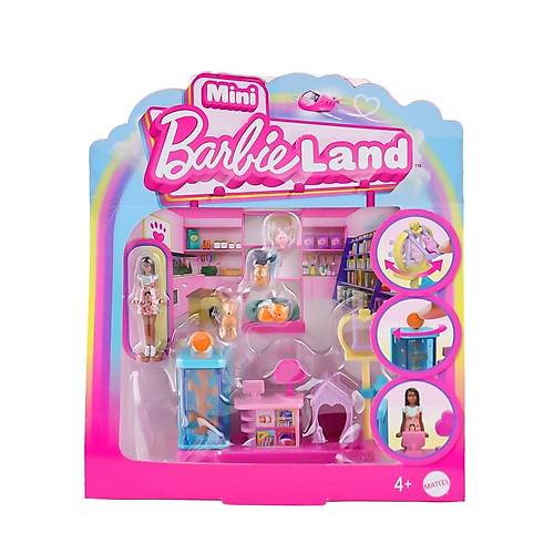 JCR29 Mini Barbieland Bebek ve Oyun Seti Serisi