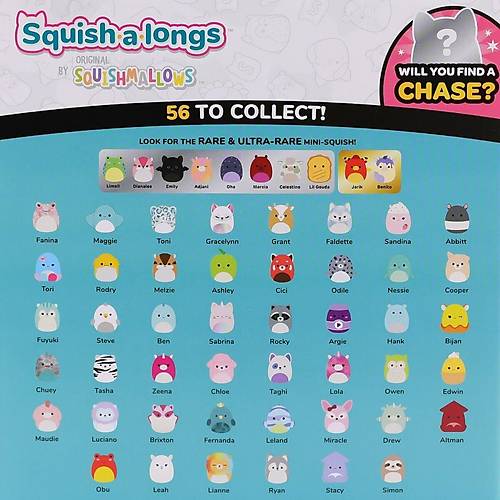 AL0001 Squish a longs 2 Figr + Yzk Srpriz Paket Seri 2