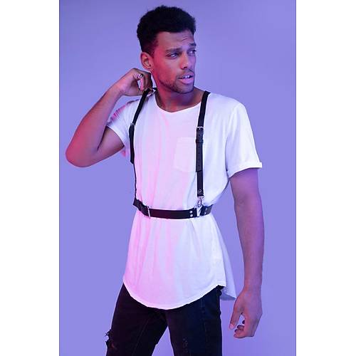 Deri Sade Erkek Harness Ask 1162