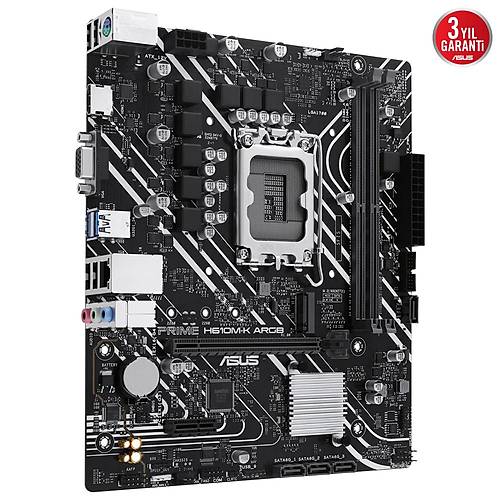 ASUS PRIME H610M-K ARGB DDR5 5600MHz M.2 HDMI VGA mATX 1700p