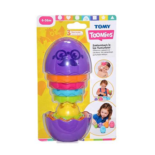 73080 Tomy -  e Yumurtalar 6-36 ay