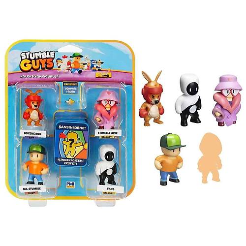 PMI SG2240 Stumble Guys Figr Seti 5li -Necotoys