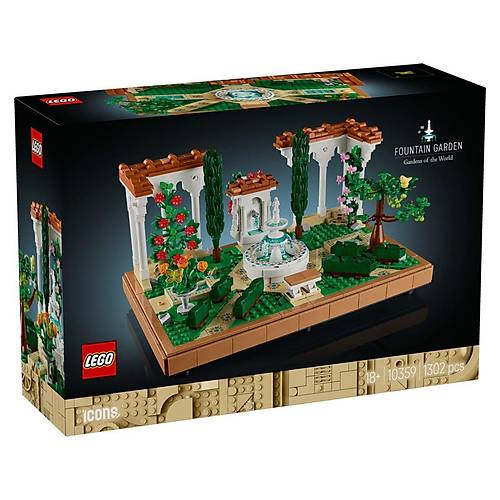 10359 Lego icons emeli Bahe - Fountain Garden 1302 para +18 ya