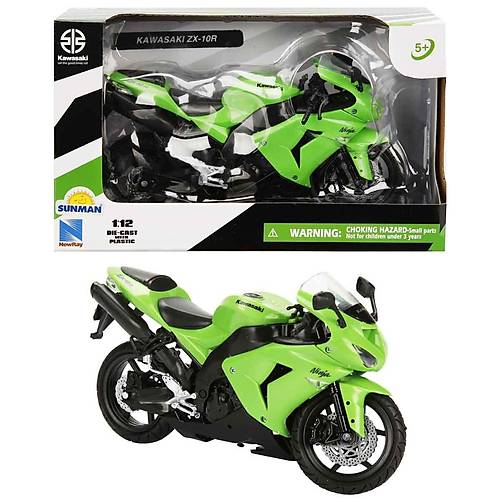 42447 SUN-Kawasak�  ZX-10R 2006 Ye�il 1:12