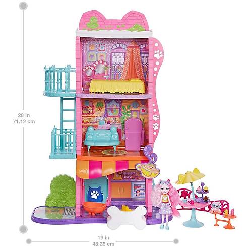 HHC18 Enchantimals ehir Evi ve Kafe Oyun Seti