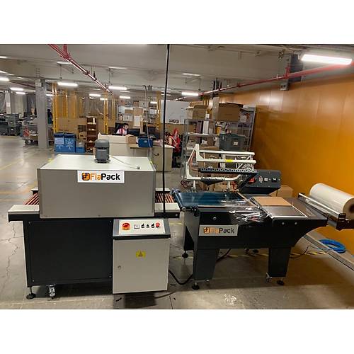 Fiapack Yar Otomatik Tnelli Shrink Ambalaj Makinesi (Scak ene) | Entegre ve Gl Paketleme zm
