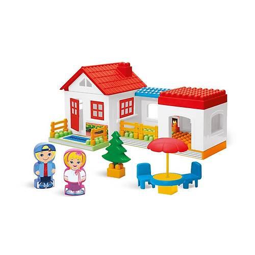 03135 TEK KATLI EV BLOKLAR 36 PAR�A