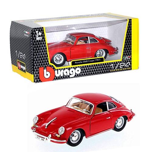 22079 1:24 Porsche 356B Coupe 1961 Araba