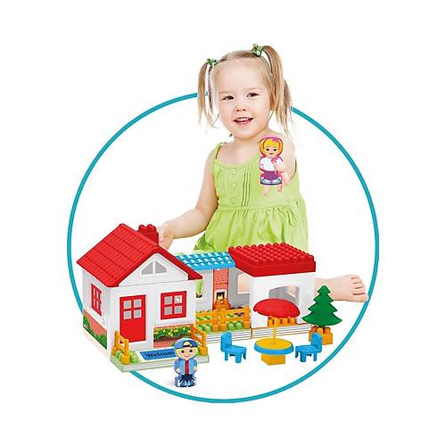 03135 TEK KATLI EV BLOKLAR 36 PAR�A