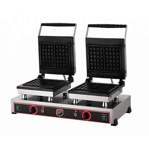 Silverinox iftli Kare Waffle Makinas