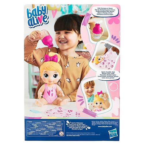 F9119 Baby Alive ampuan Sevgisi Sarn Bebek +3 ya