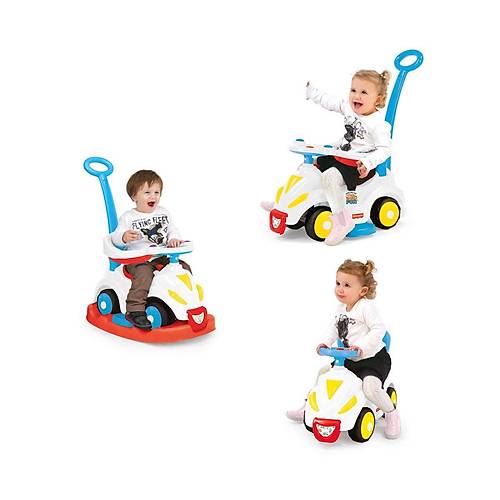 1812 Fisher Price Smile Araba 4 1 Arada