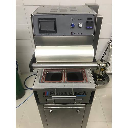 Ponapack VTK 40 SC ekmeceli Gazl Tabak Kapatma Makinesi ikinci el