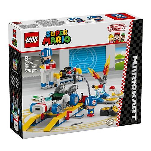 72035 Lego Super Mario Mario Kart  Toadun Garaj 390 para +8 ya