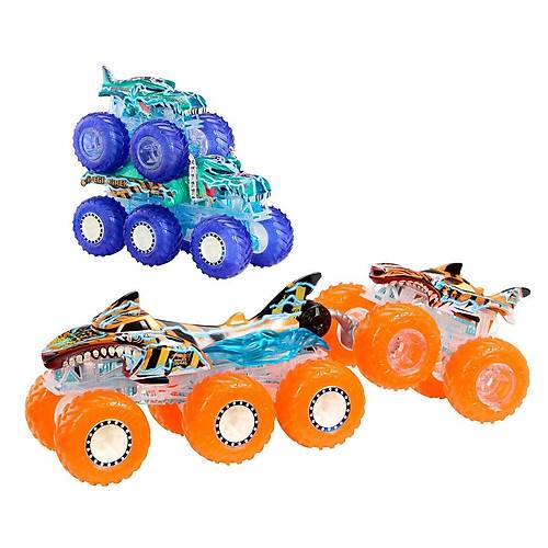 HYJ29 Hot Wheels Monster Trucks Power Smashers �oklu Paket