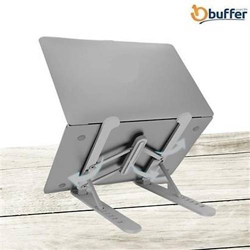 BUFFER Ayarlanabilir Plastik Dizst Destek Taban Katlanabilir Tanabilir Laptop Sehpas Ykselti