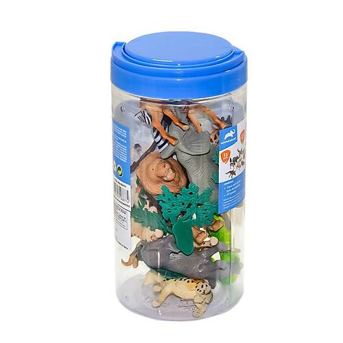 SH-D6401 Vah�i Hayvan Oyun Seti 23 cm -Vardem