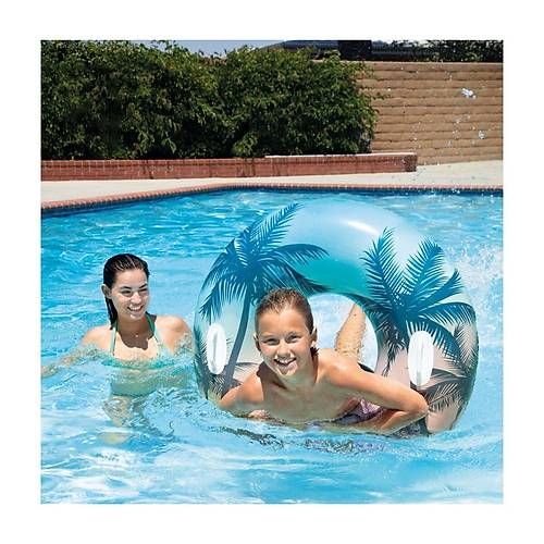 ISC58263 Intex Tutmal Desenli Simit 97 cm