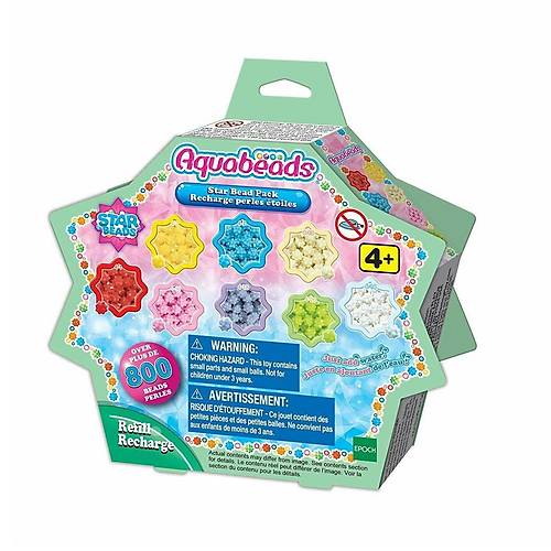 31603 AquaBeads Star Bead Yedek Boncuk Paketi / Epoch / +4 ya