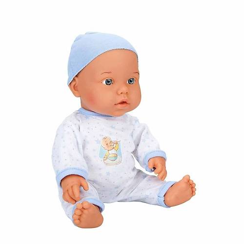 030021 Sunman, Bebelou Yemek Zaman Sesli Bebek Seti 35 cm / +3 ya