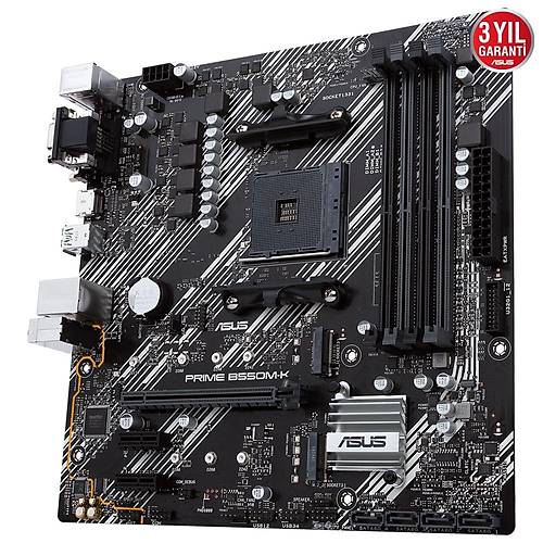 ASUS PRIME B550M-K DDR4 4600(O.C)/2133Mhz mATX AM4 