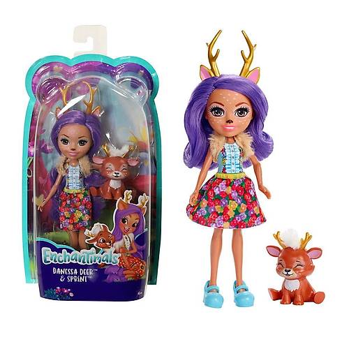 DVH87 Enchantimals Ana Karekter Bebekler / +4 ya