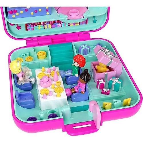JGK22 Polly Pocket Mattel 80. Y�l �zel Nostaljik Kompakt Oyun Seti