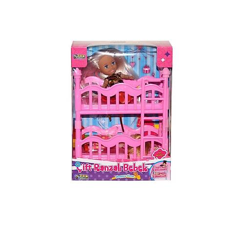 K899-17  2 Katl� Kutulu Ranzal� Bebek  Seti-Halit Can Oyuncak