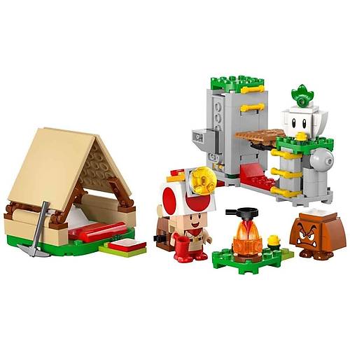 72040 Lego Super Mario - Kaptan Toadun Kamp� 159 par�a +6 ya�