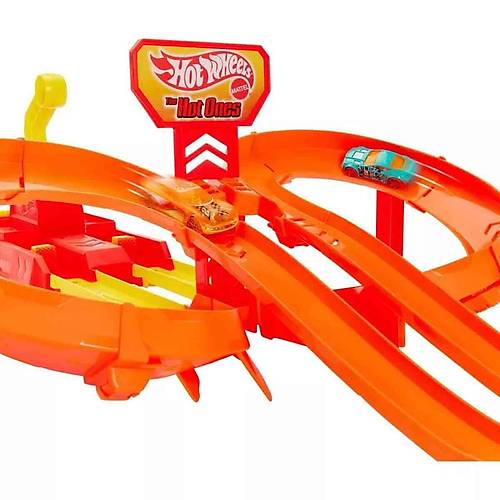 JFD11 Hot Wheels The Hot Ones Crash Speedway Frenzy