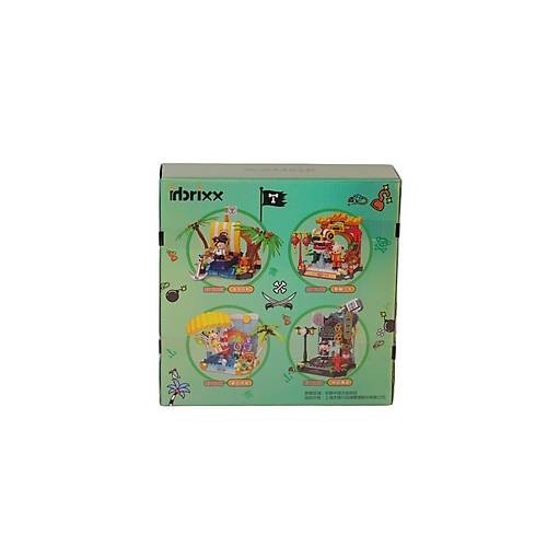 P881005 PANLOS TEDDY AYI KOLEKS�YONU KORSAN 190 PAR�A BLOCK OYUNCAK