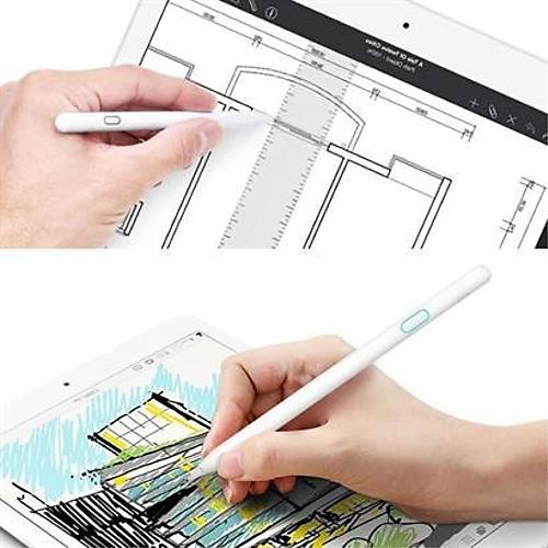 BUFFER Evrensel Tablet ve Dokunmatik Telefonlarla Uyumlu Hassas izim ve Tasarm Kalemi
