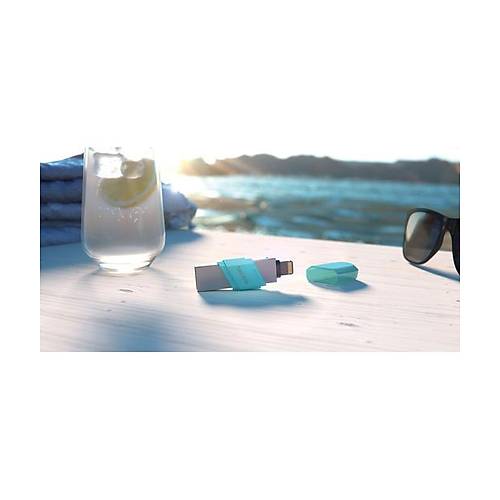 SanDisk iXpand Flash Drive Flip 128GB, Mint color