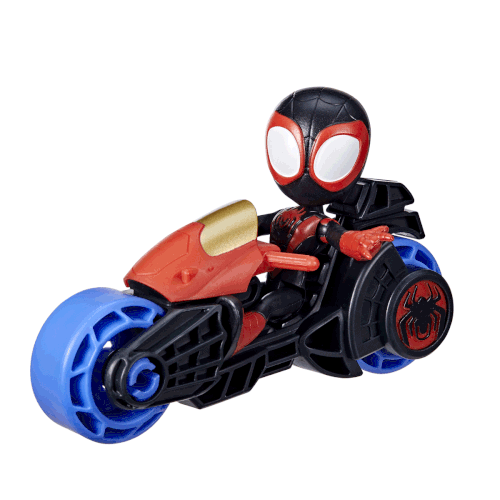 F6777 Spidey ve nanlmaz Arkadalar - Motorsiklet ve Figr +3 ya