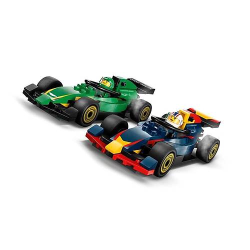 60445 Lego City F1 Tr ve RB20 ve AMR24 1086 para +8 ya